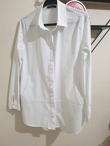 On fashion beyaz gömlek