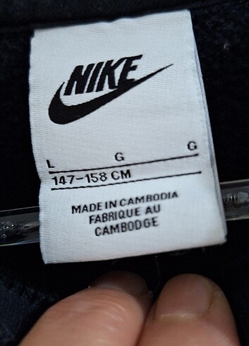 11-12 Yaş Beden lacivert Renk Nike ojinal sivit