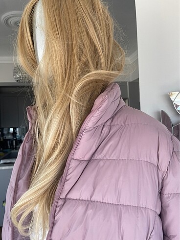 LC Waikiki LCW Lila Renk Hafif Şişme Mont