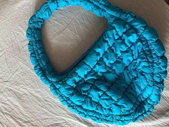  Beden mavi Renk Cos Quilted Bag