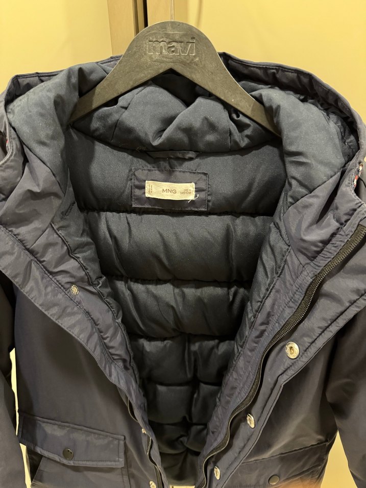 Mango Erkek Çocuk Kapüşonlu Mont - Görsel 3