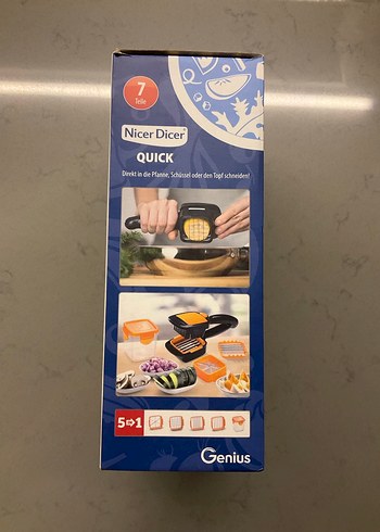 Nicer Dicer Quick Çok Fonksiyonlu Doğrayıcı - Görsel 2