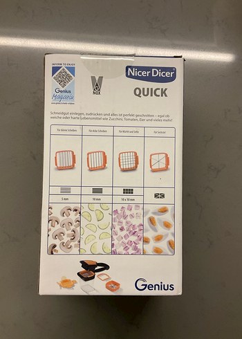Nicer Dicer Quick Çok Fonksiyonlu Doğrayıcı - Görsel 3