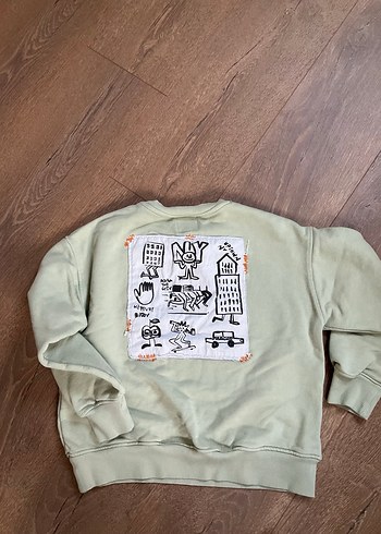 ZARA Erkek Çocuk Sweatshirt Uzun Kollu - Görsel 2
