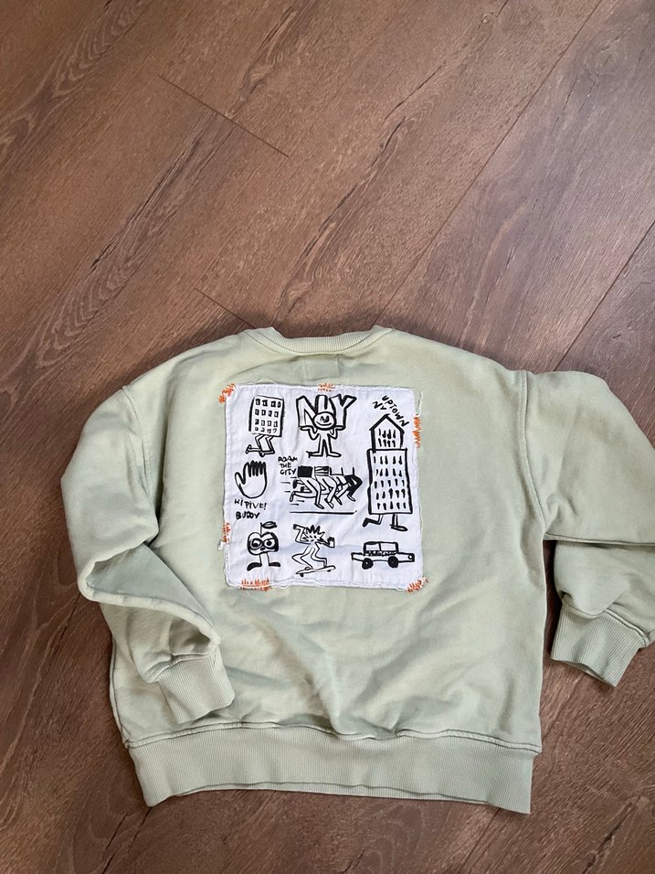 ZARA Erkek Çocuk Sweatshirt Uzun Kollu - Görsel 2