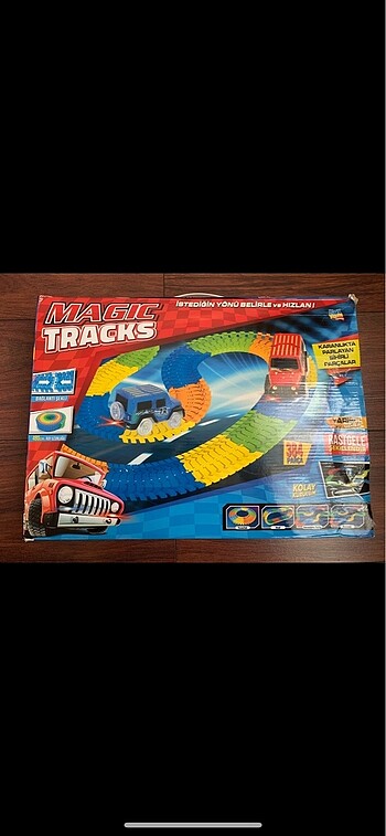 Magic Tracks Hareketli Raylar 384 parça