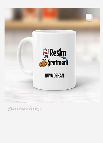 Öğretmenler gününe özel kupalar