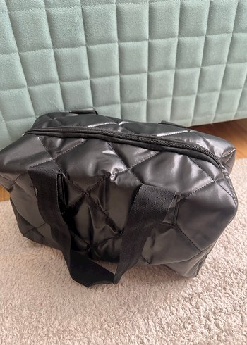 Siyah Deri Kadın Çanta - Görsel 2