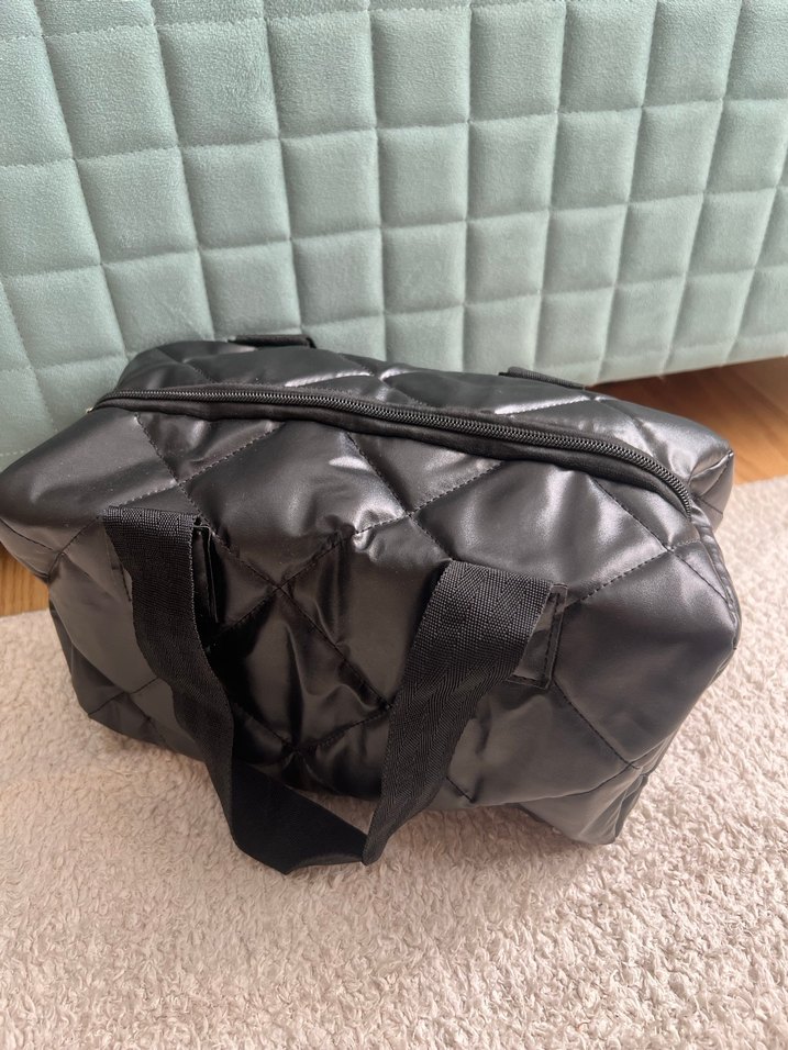 Siyah Deri Kadın Çanta - Görsel 2