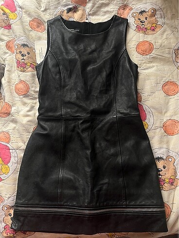 All Saints allsaints deri elbise xs