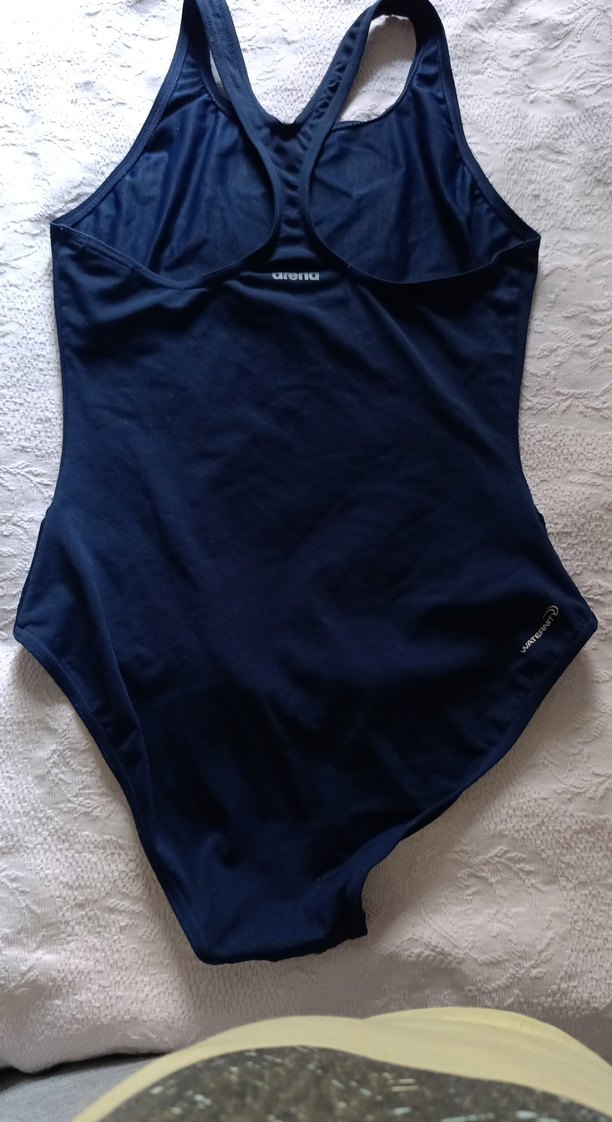 Kadın Lacivert Strappy Spor Mayo - Görsel 4