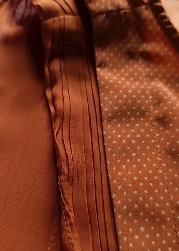 Yargıcı 36beden şık detaylı yazlık elbise - Görsel 5