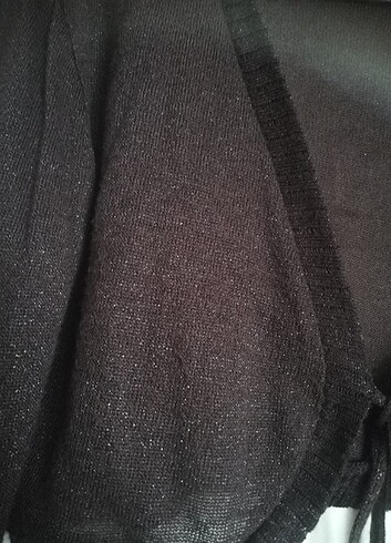 m Beden kahverengi Renk KADIN CROP HIRKA 