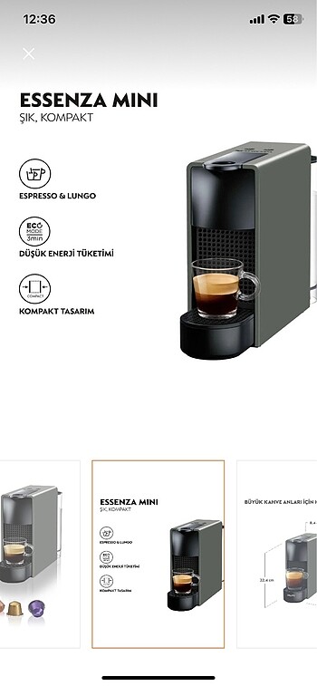Nespresso Nespresso kahve makinesi