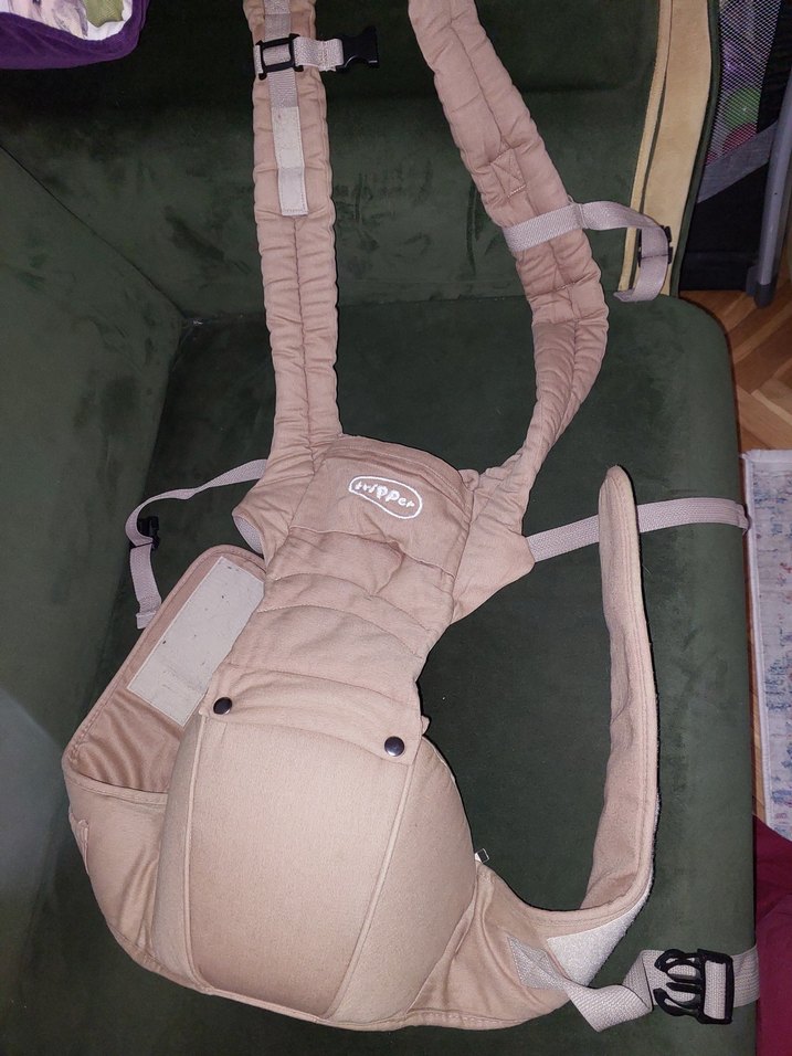 Açık Kahverengi Bebek Taşıyıcı - Görsel 3