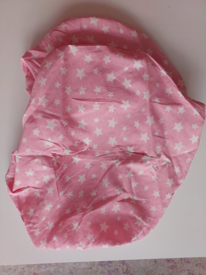 Yıldız Desenli Pembe Bebek Uyku Matı - Görsel 4