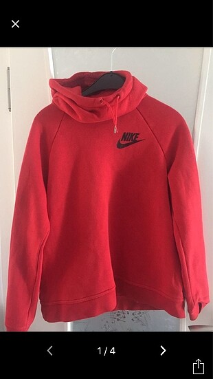 Nike orijinal kırmızı boğazlı sweat
