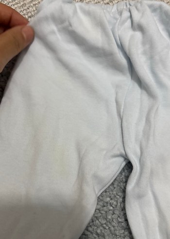 Erkek Bebek Gri Örme Uzun Kollu Pijama Altı - Görsel 3