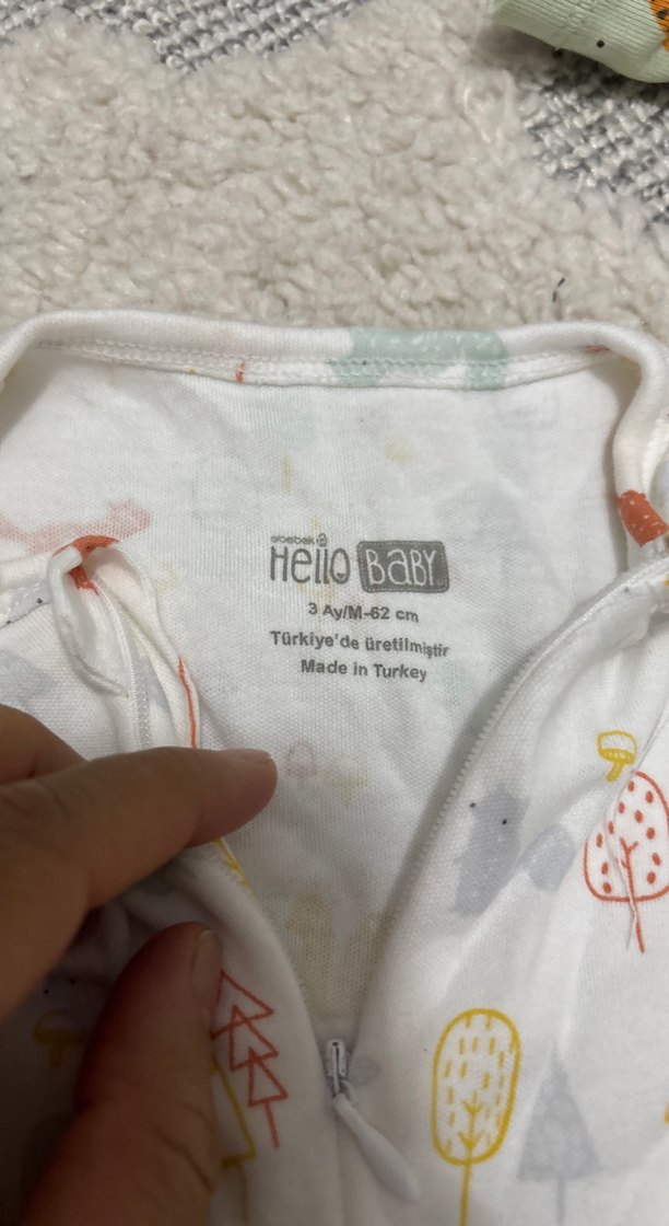 Pamuklu Uzun Kollu Erkek Bebek Tulum - Görsel 2