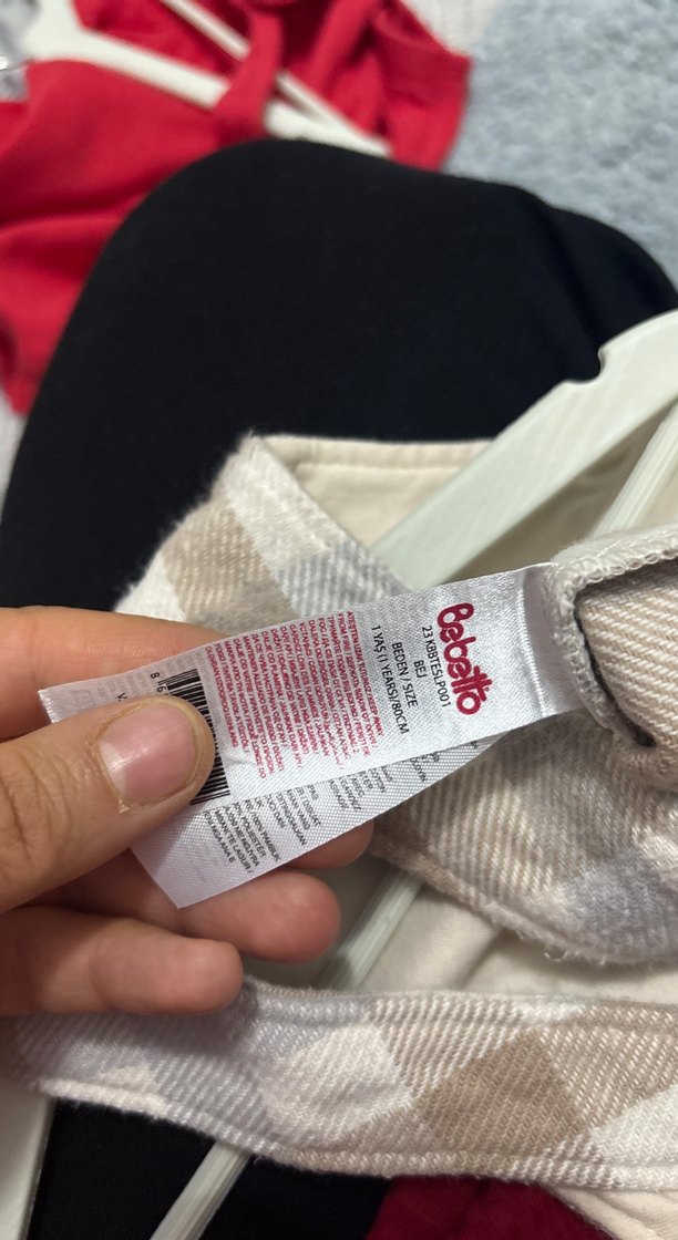 Erkek Çocuk Ekose Örgü Tulum - Görsel 2