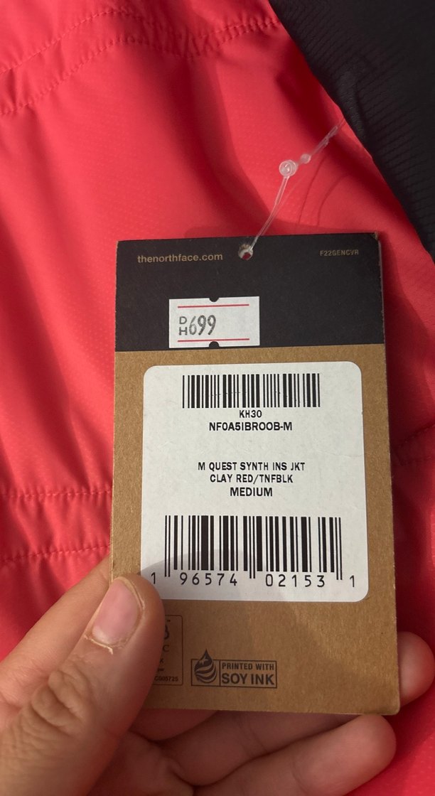 Kırmızı Siyah Erkek Kayak Montu - Görsel 4