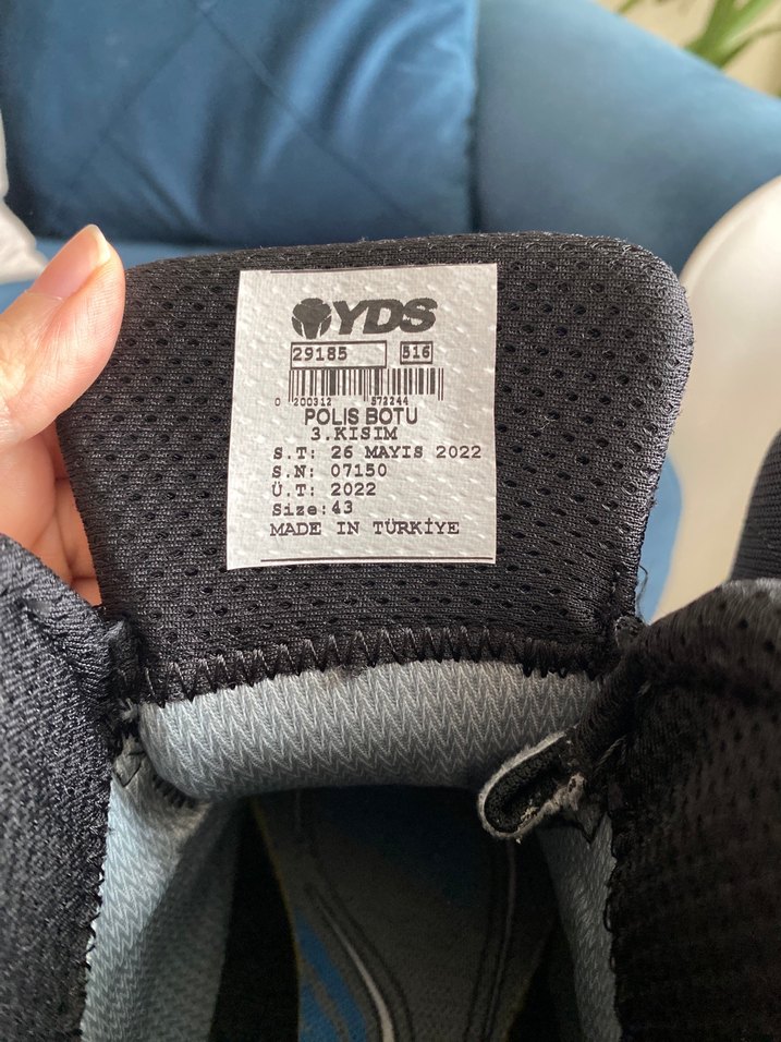 Erkek Polis Botu Su Geçirmez - Görsel 3