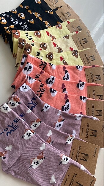 Love Me kadın çorap - Görsel 2