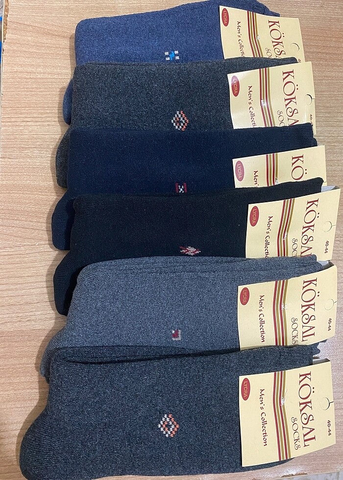 6lı Erkek Havlu Çorap - Görsel 3