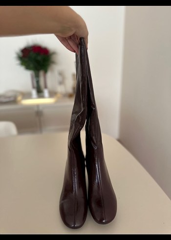 Zara Zara uzun koçmlu ince topuklu çizme