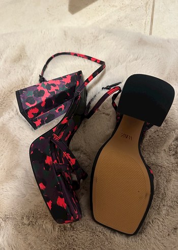Zara Platform Topuklu Kadın Ayakkabı - Görsel 4