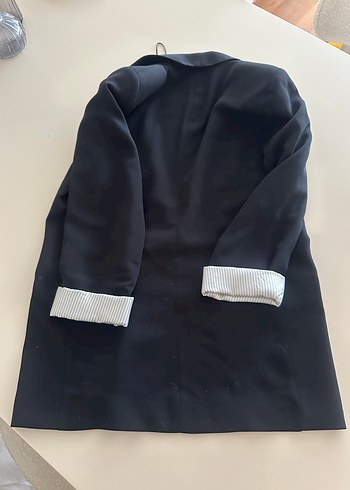 Zara desenli manşetli blazer - Görsel 8