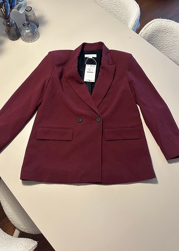 Zara kruvaze oversize blazer fiyatson - Görsel 6