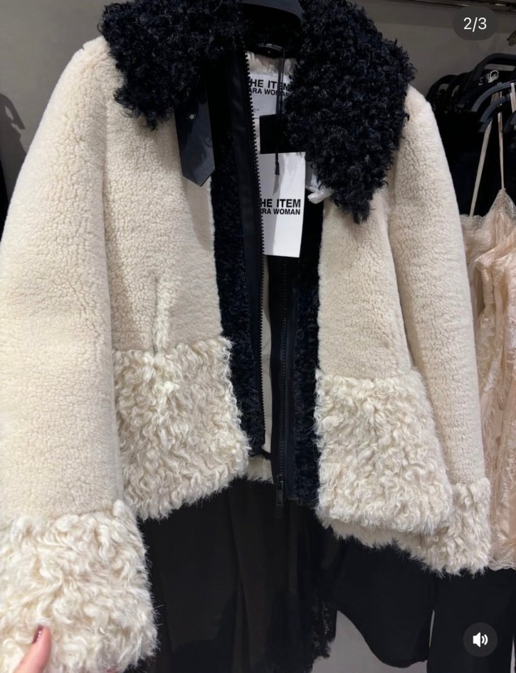 Zara suni kur k patchwork ceket - Görsel 3