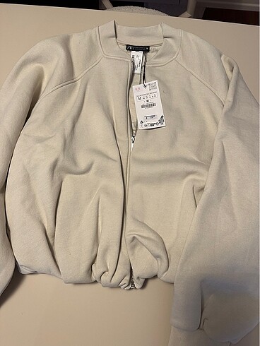 Zara peluş bomber ceket
