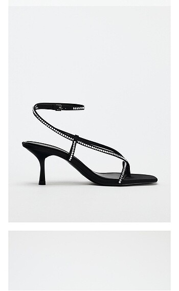 Zara Zara taşlı sandalet