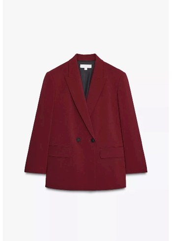 Zara kruvaze oversize blazer - Görsel 4