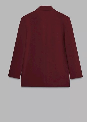 Zara kruvaze oversize blazer - Görsel 5