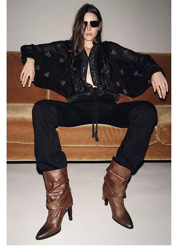 Zara viral %100 deri püsküllü bot - Görsel 7