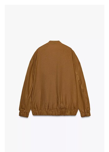 Zw collection oversize keten ceket - Görsel 6