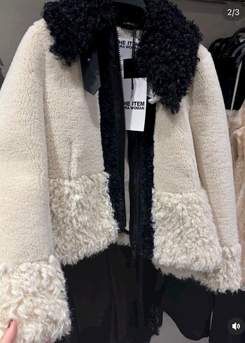 Zara suni kur k patchwork ceket - Görsel 4