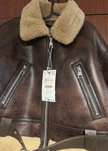 Zara çift taraflı kısa ceket - Görsel 7