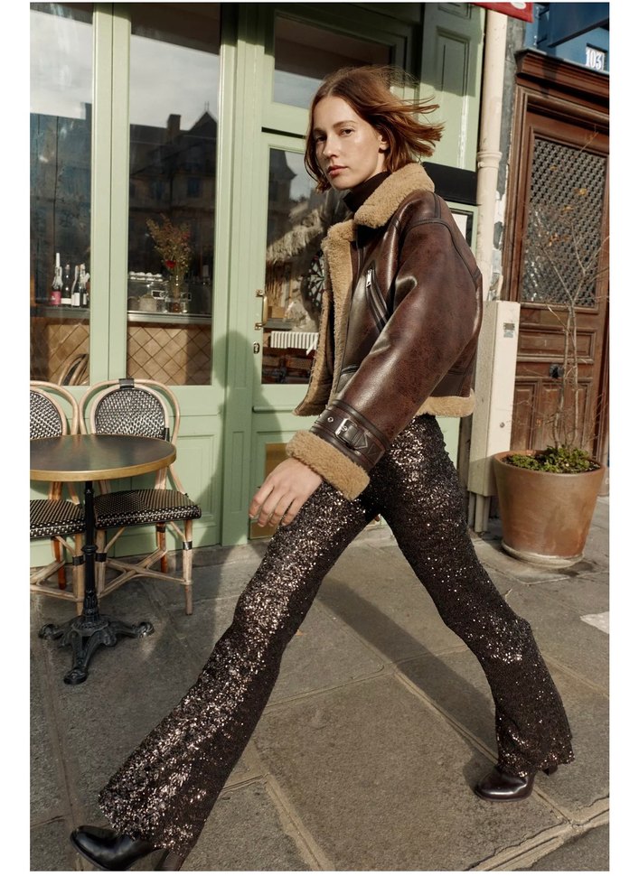 Zara çift taraflı kısa ceket - Görsel 4