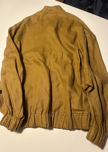 Zw collection oversize keten ceket - Görsel 7