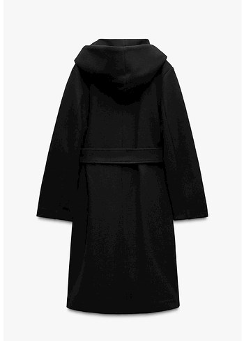 xs Beden Zara kapüşonlu yumuşak kulaklı kaban