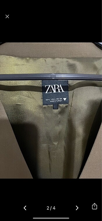 Zara Zara yelek