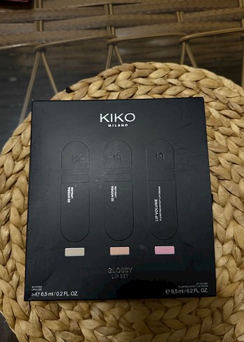 Kiko Kiko Milano Parlak Ruj Seti 3'lü