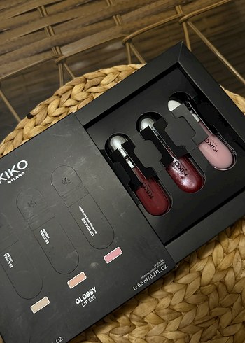 Kiko Milano Parlak Ruj Seti 3'lü