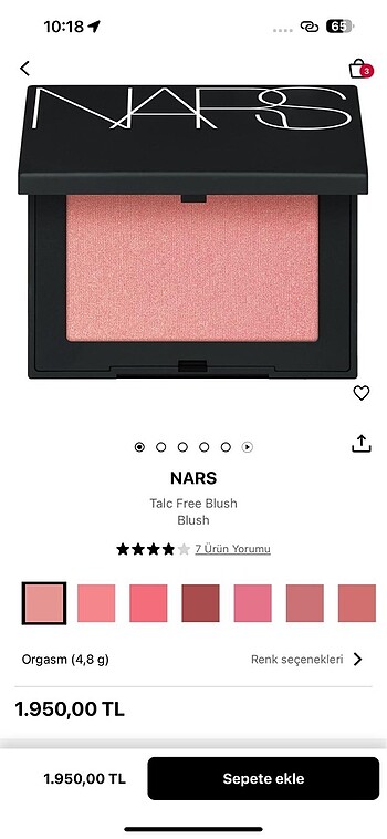 Nars allık