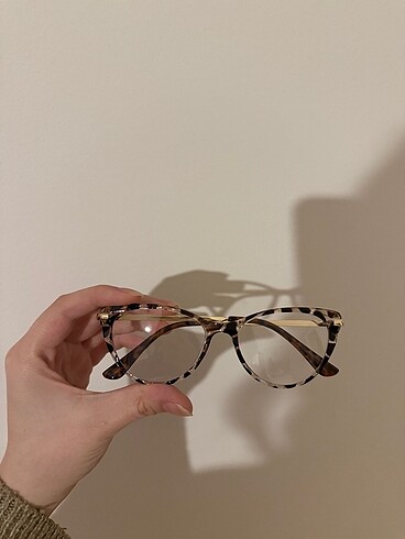Leopar model çerçeve gözlük