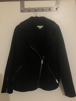 H&M içi kürklü kaban